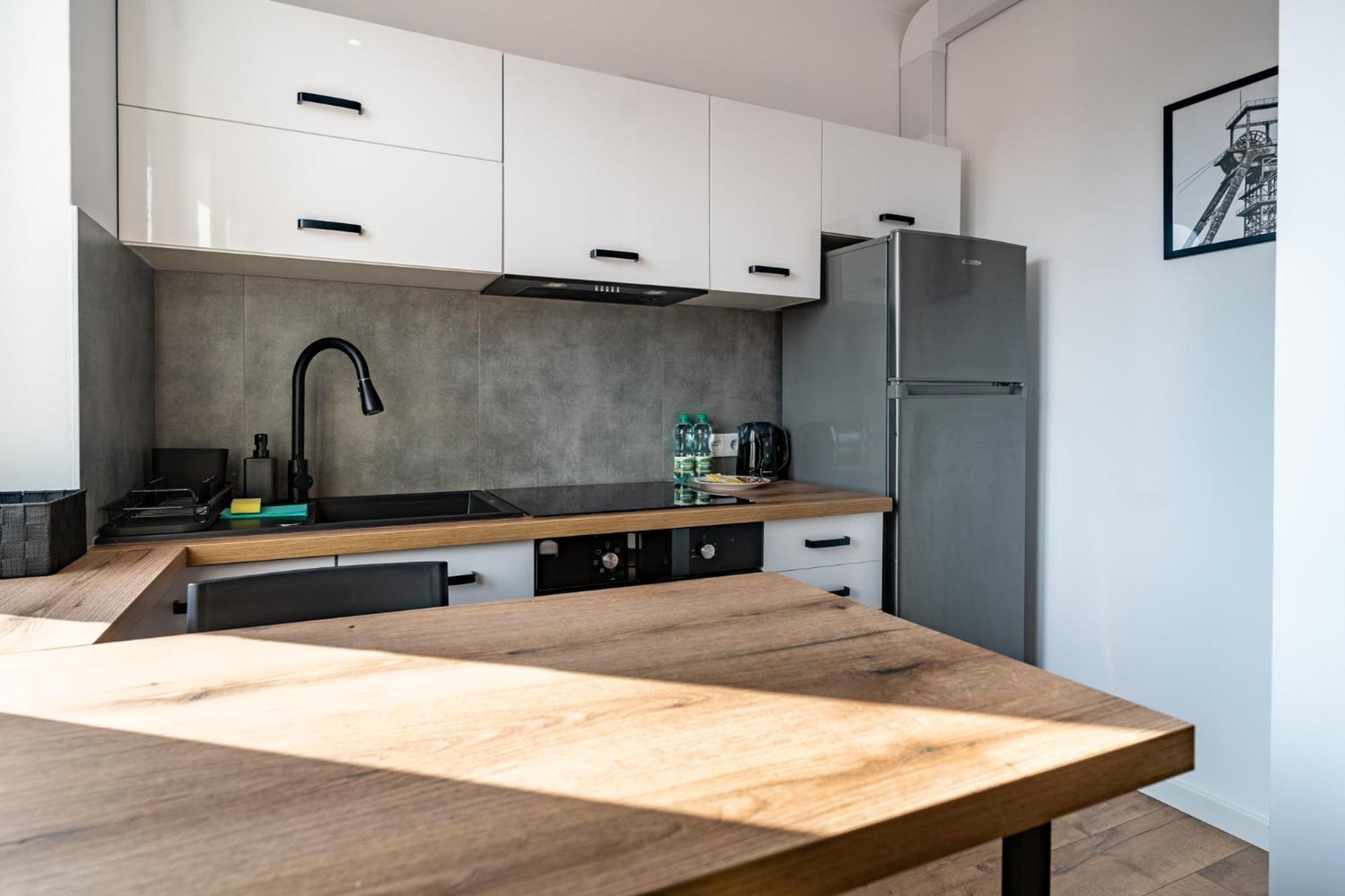 Nikiszowiec Chic Apartment คาโตวีตเซ ภายนอก รูปภาพ